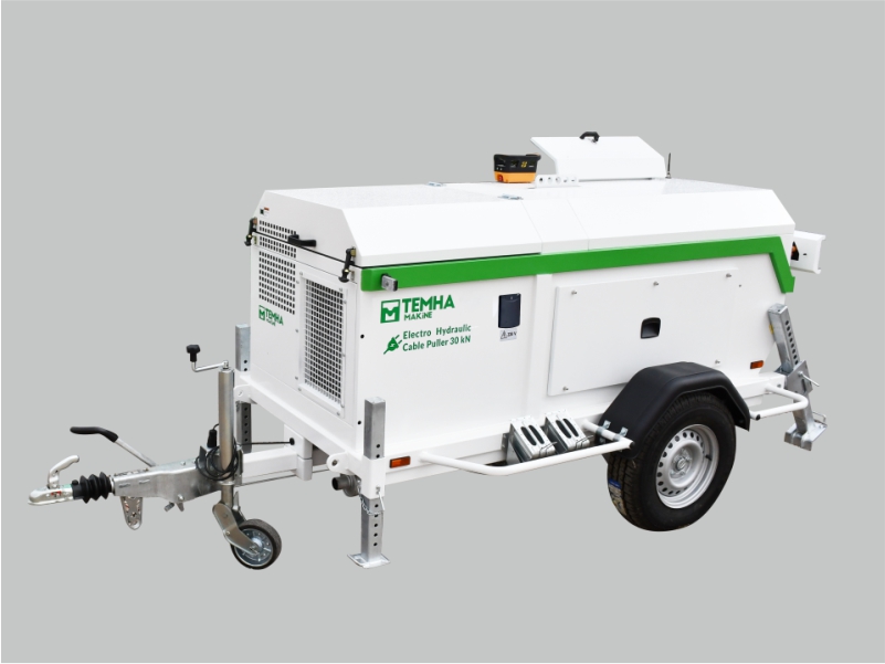 Electro-Hydraulic cable pulling machine 3 tons