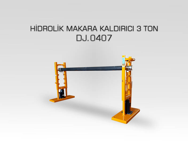 Hidrolik Kablo Çekme Makinesi 3 Ton